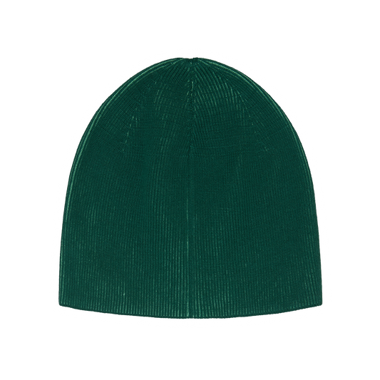 2 TONE RIBBED KNIT BEANIE [GREEN]