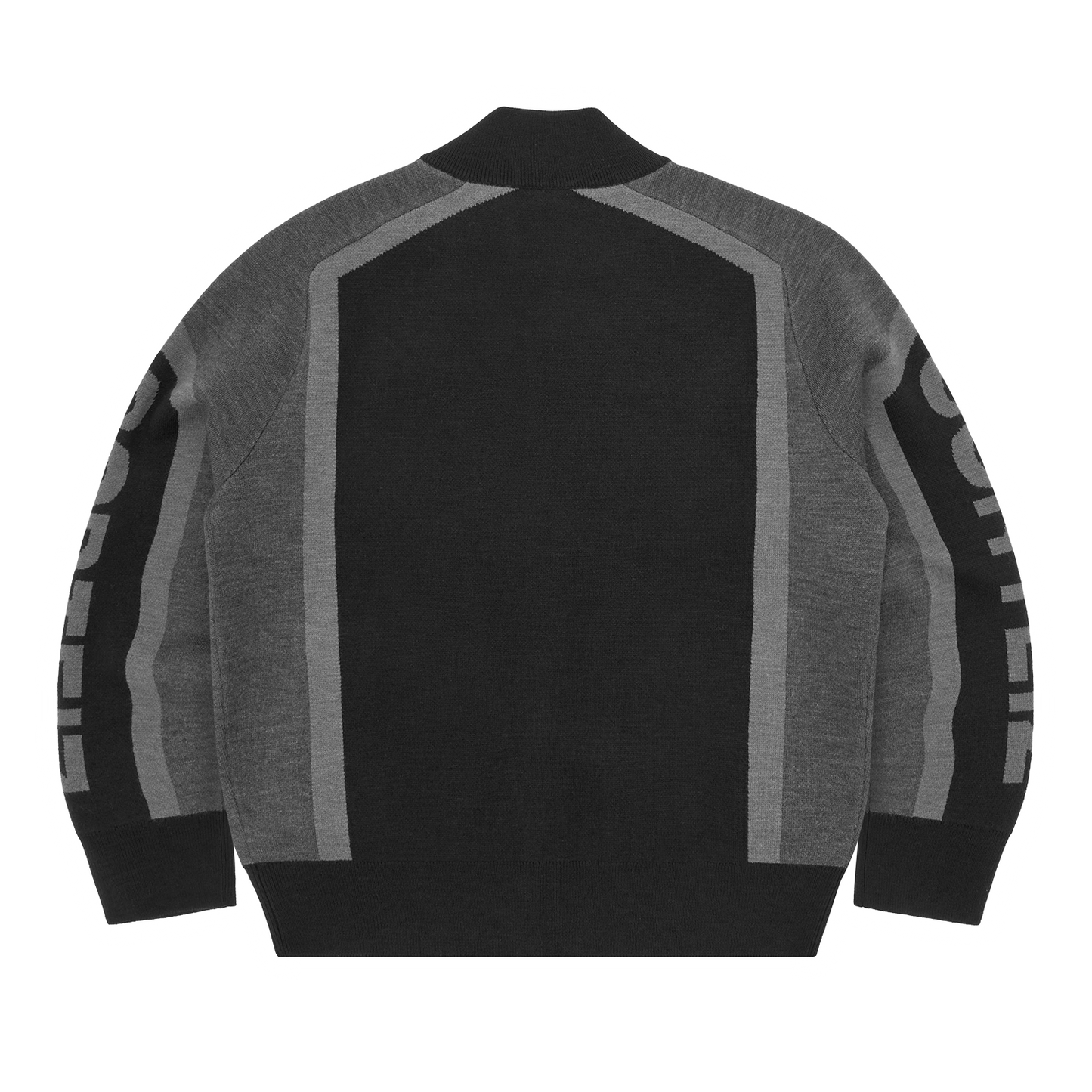PRECISION KNIT ZIP UP [BLACK]