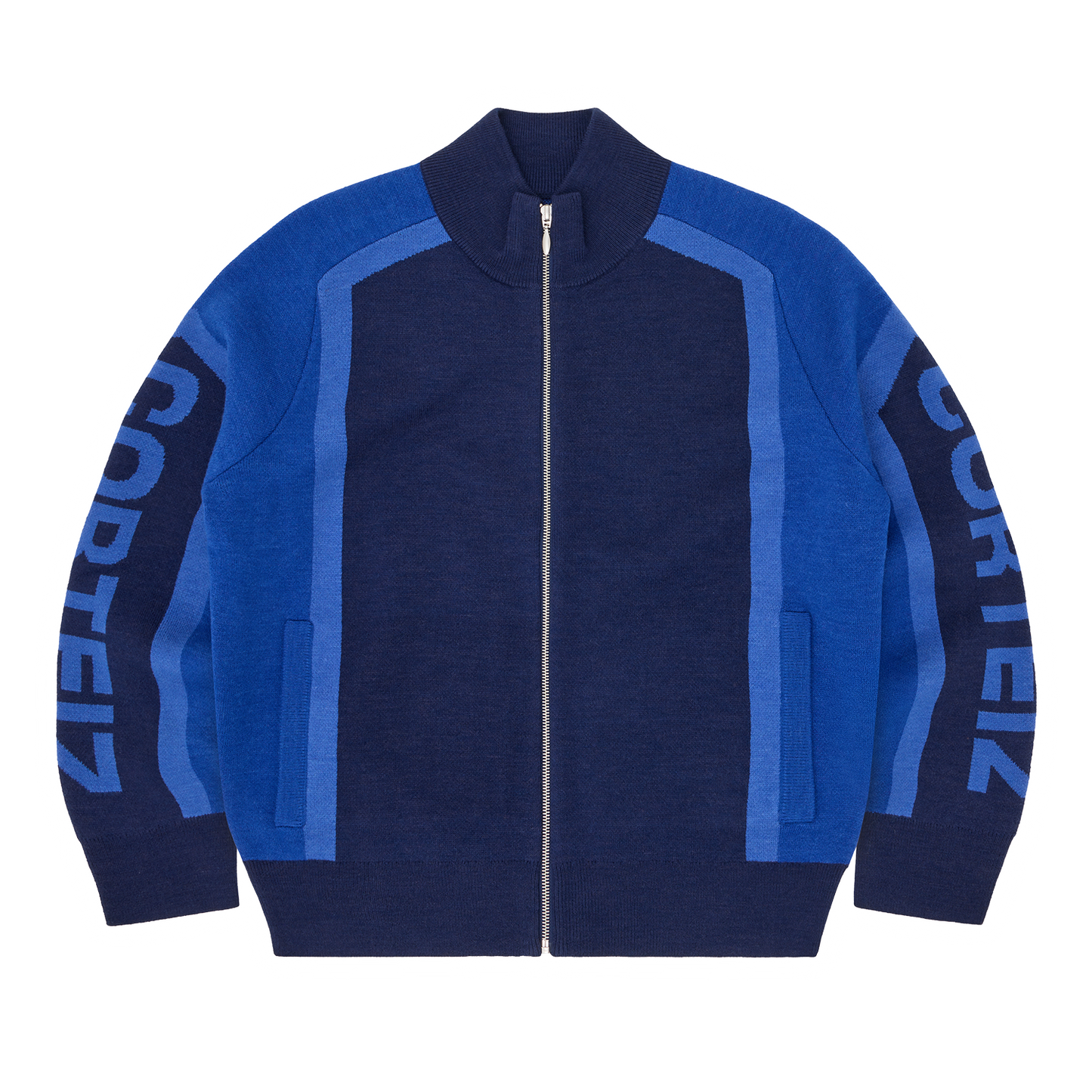PRECISION KNIT ZIP UP [NAVY]