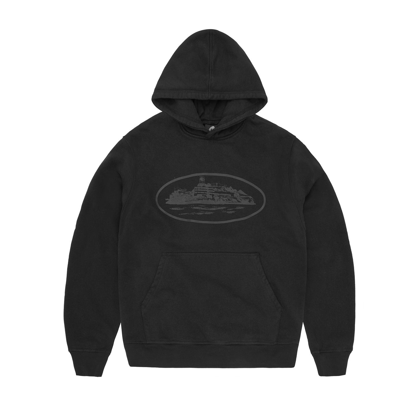ALCATRAZ HOODIE [TRIPLE BLACK]