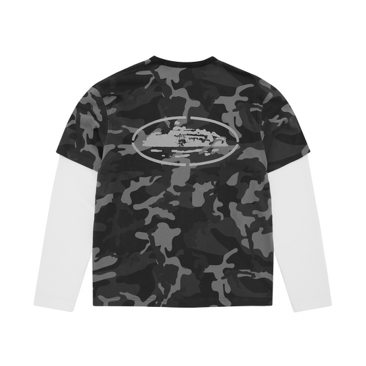 ISLAND HYBRID THERMAL LS [BLACK CAMO]
