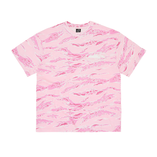 ISLAND PUFF PRINT TEE [PINK TIGER CAMO]