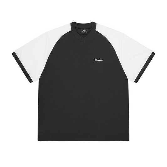 AMERICANA RAGLAN TOP [BLACK]