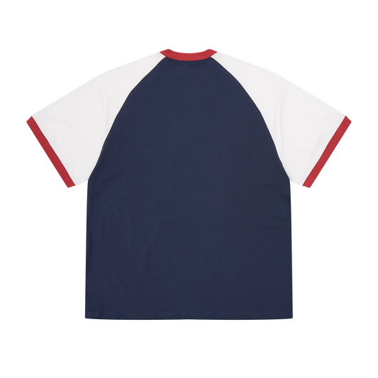AMERICANA RAGLAN TOP [NAVY]