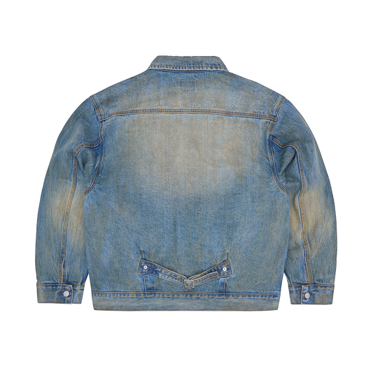ARDWEAR PANEL DENIM JACKET [WASHED INDIGO]