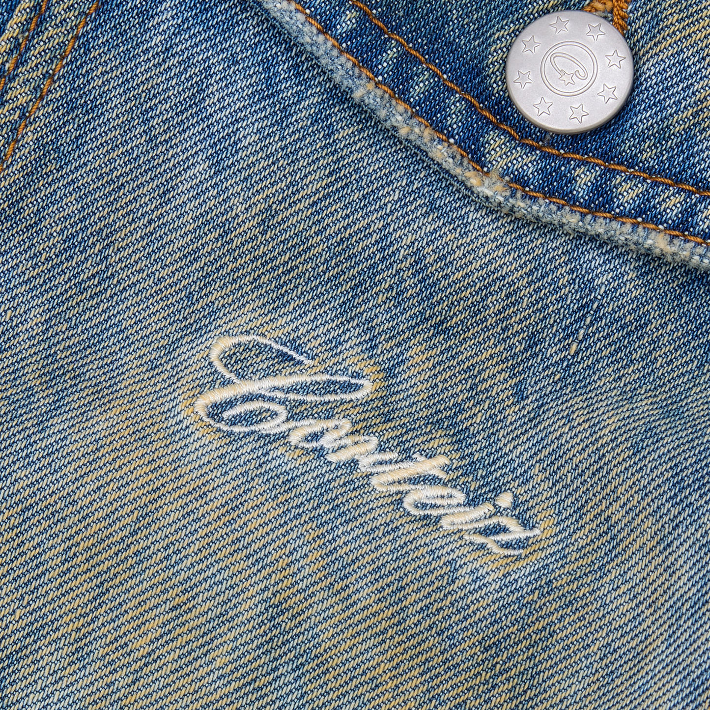 ARDWEAR PANEL DENIM JACKET [WASHED INDIGO]