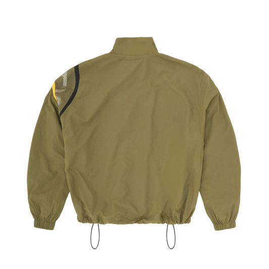 BIAS PANEL SHUKU JACKET [OLIVE]