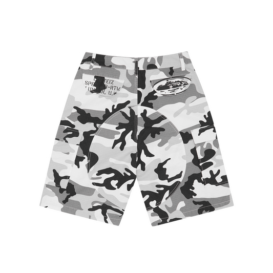 GUERILLAZ CARGO SHORT [ARCTIC CAMO]