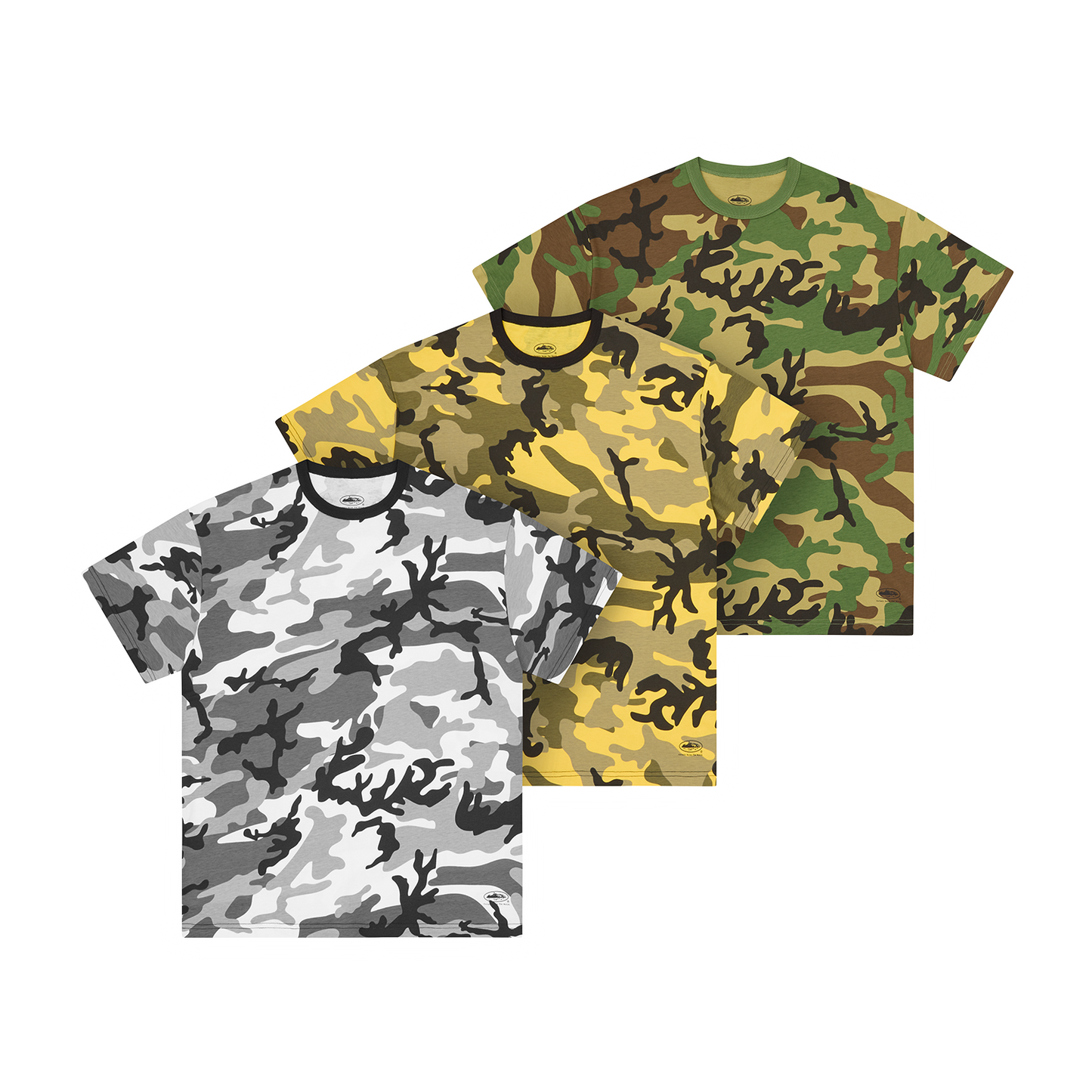 GUERILLAZ CAMO TEE [3PK] [MIXED]