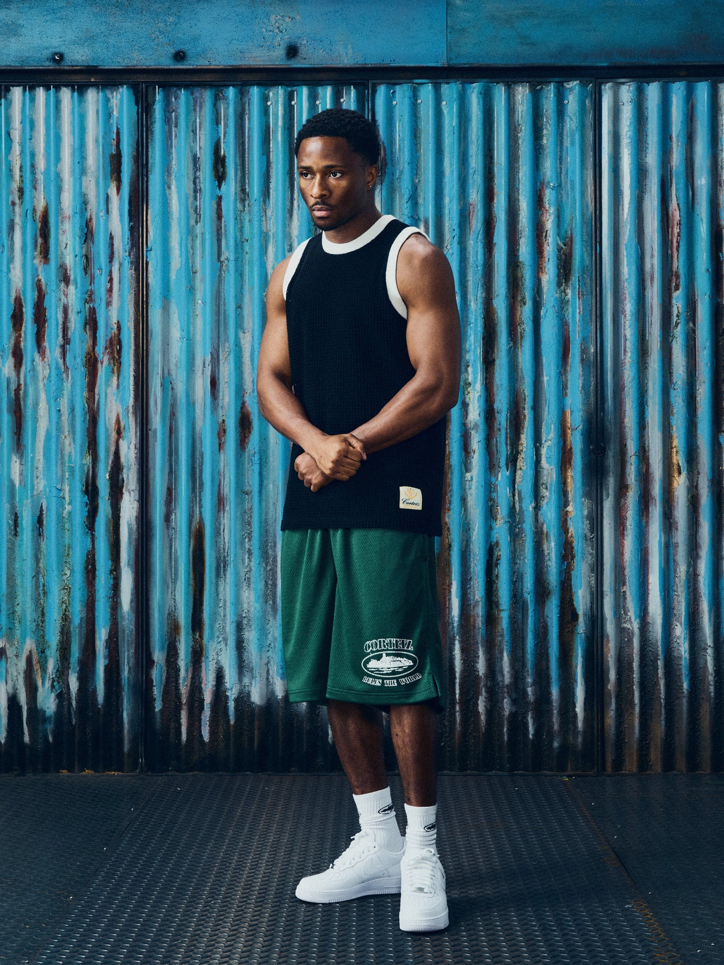 OG ALCATRAZ MESH SHORT [FOREST GREEN]