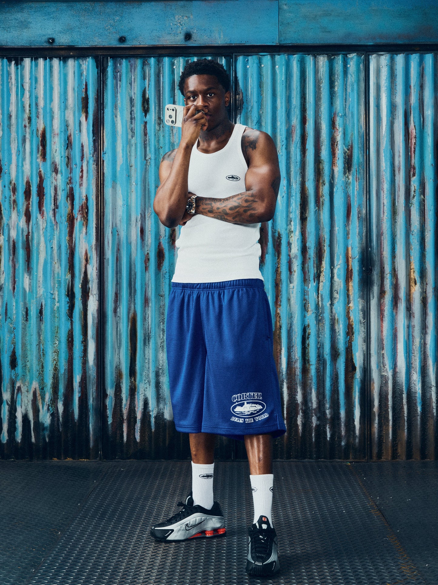 OG ALCATRAZ MESH SHORT [ROYAL BLUE]