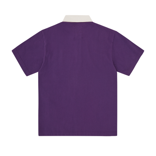 CREST RUGBY POLO [PURPLE]