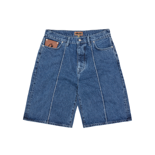 C-STAR DENIM SHORT [WASHED BLUE]