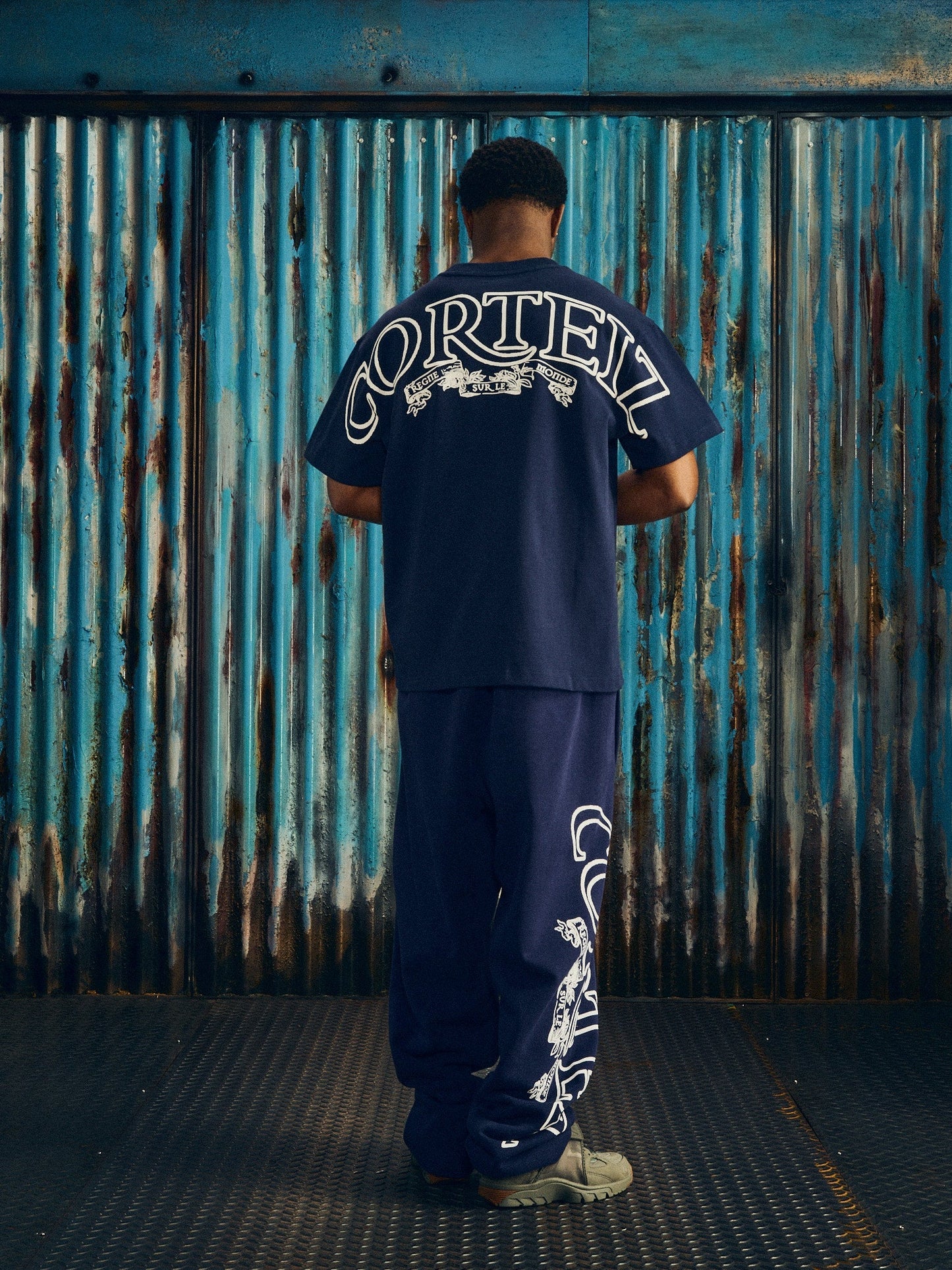 ROYALE HEAVYWEIGHT TEE [NAVY]