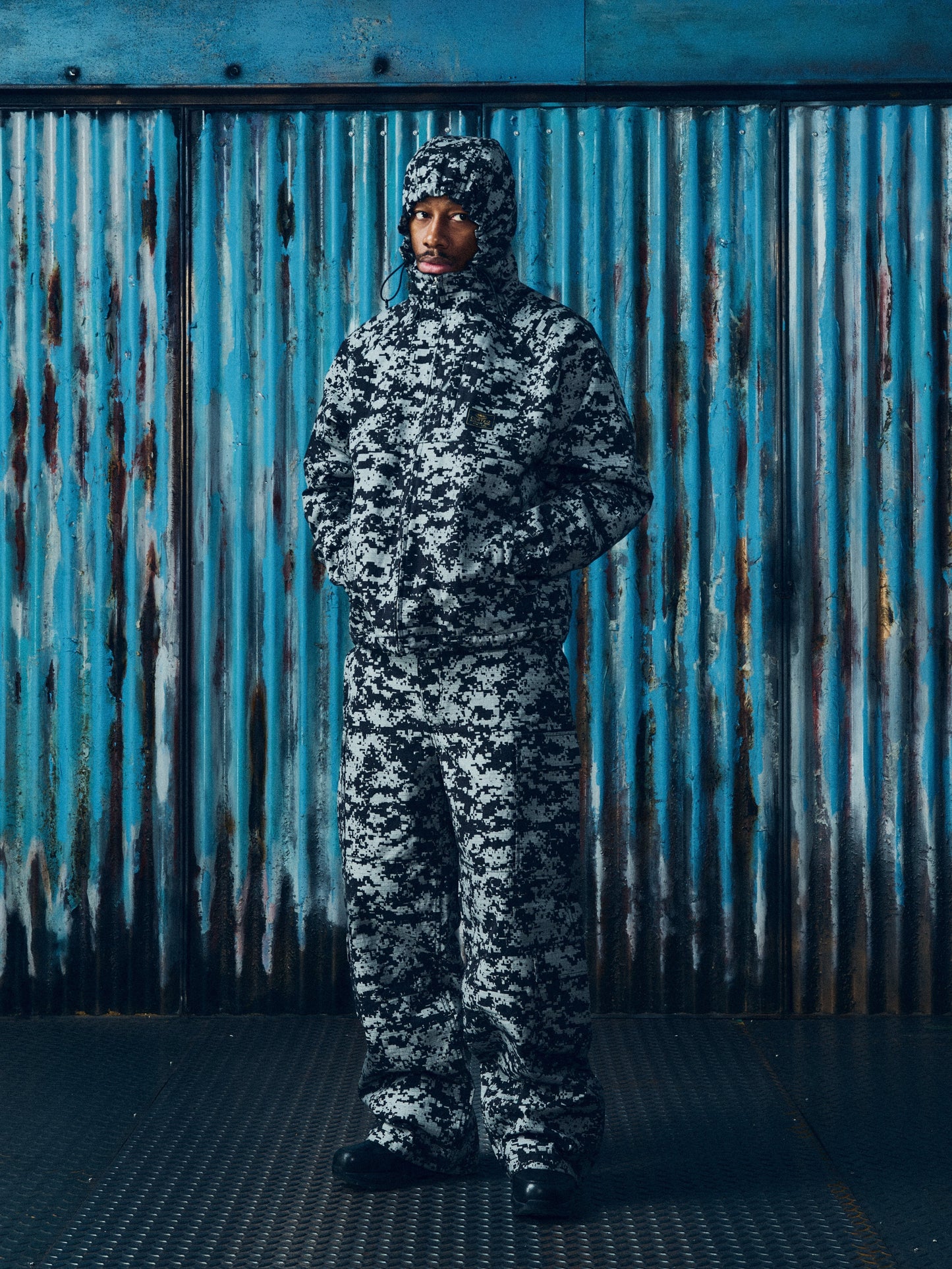 GUERILLAZ RIPSTOP JACKET [REFLECTIVE CAMO]
