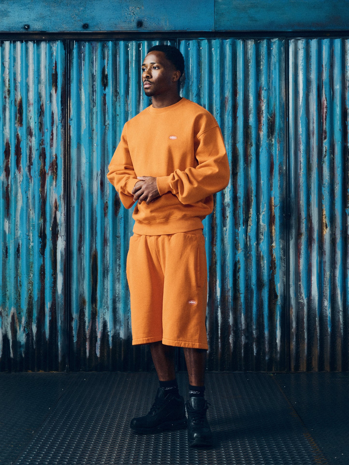 MINI ISLAND CREWNECK [ORANGE]