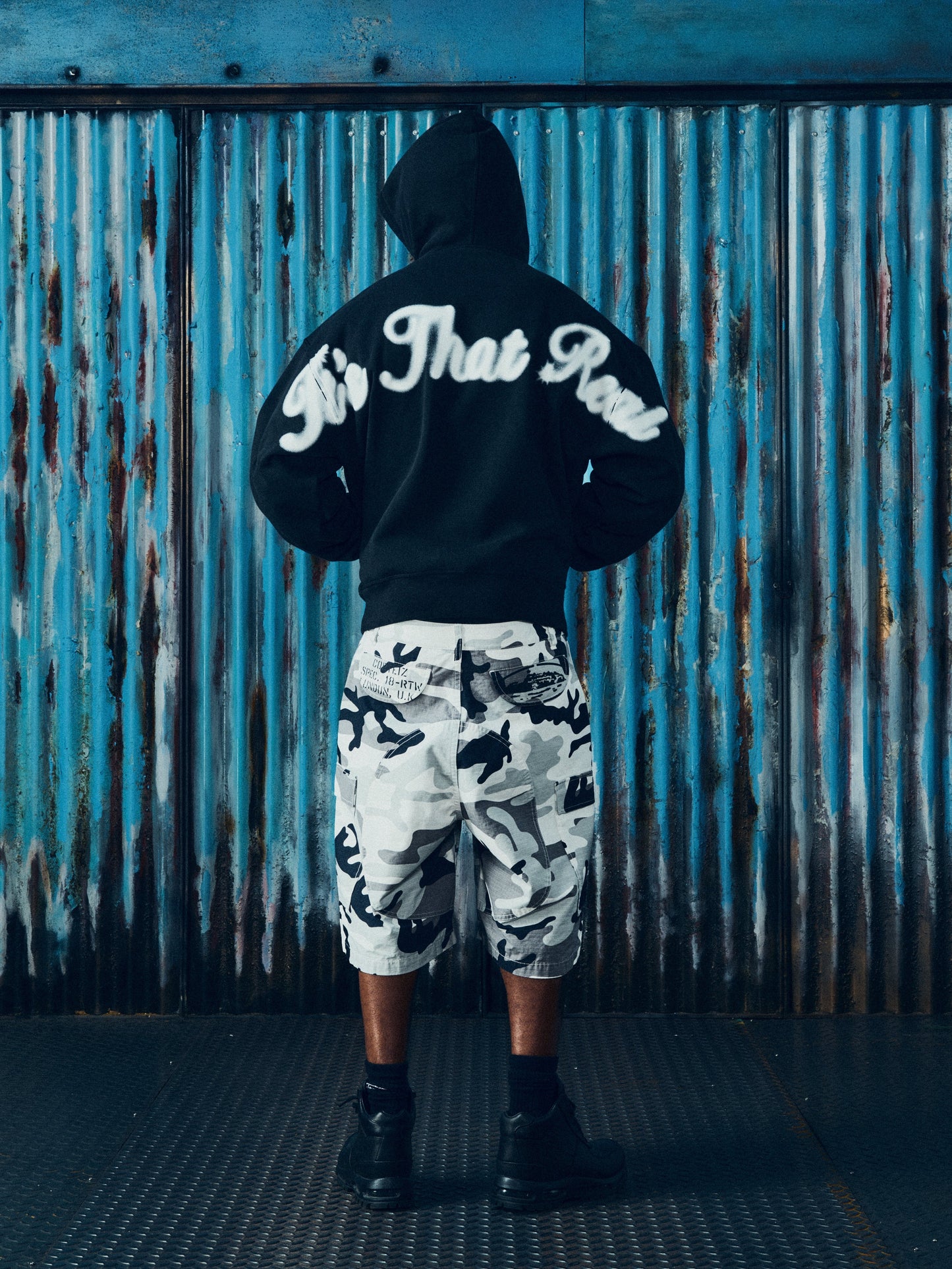 GUERILLAZ CARGO SHORT [ARCTIC CAMO]