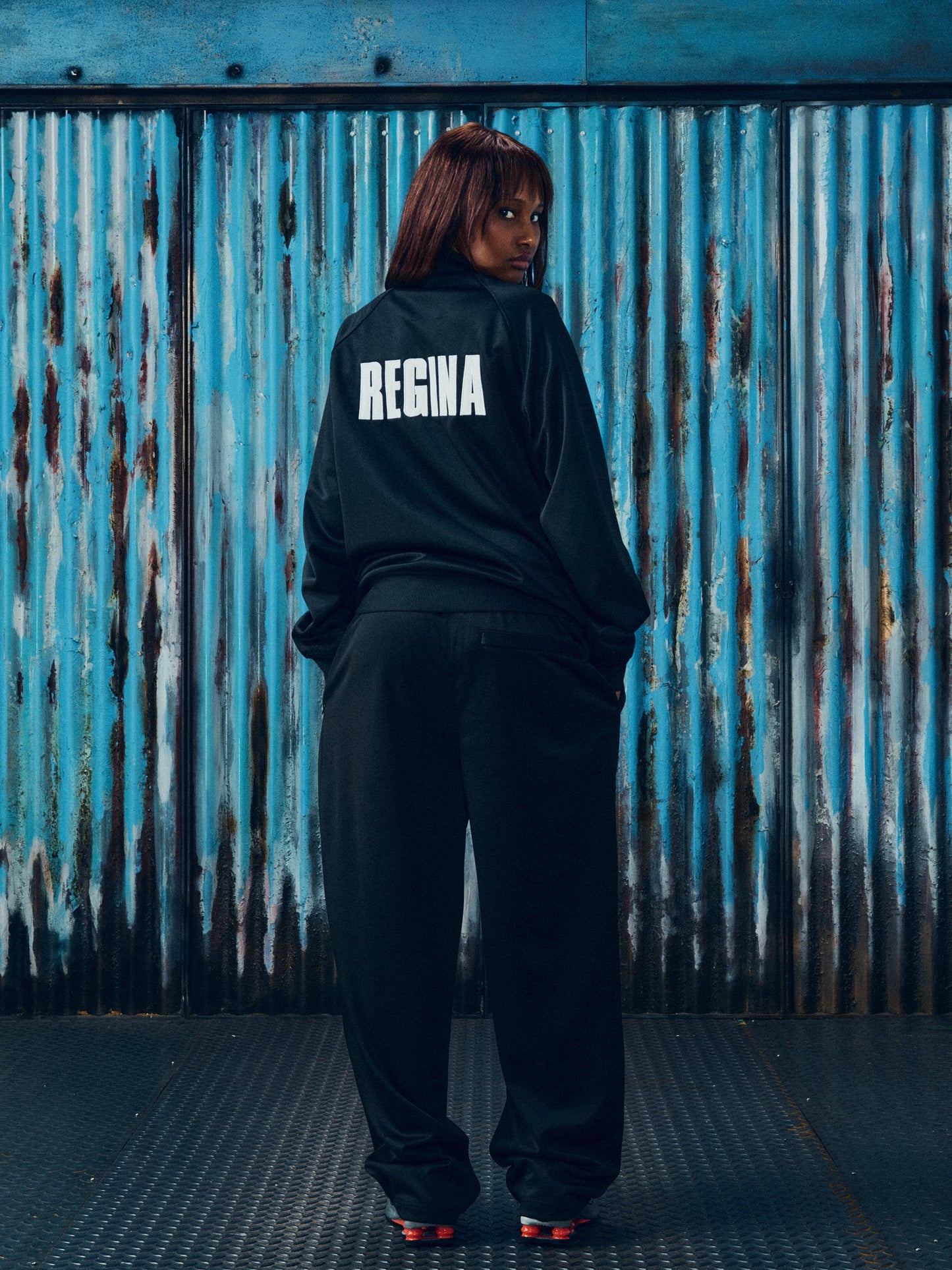 GABRIEL MOSES TRACK JACKET [BLACK]