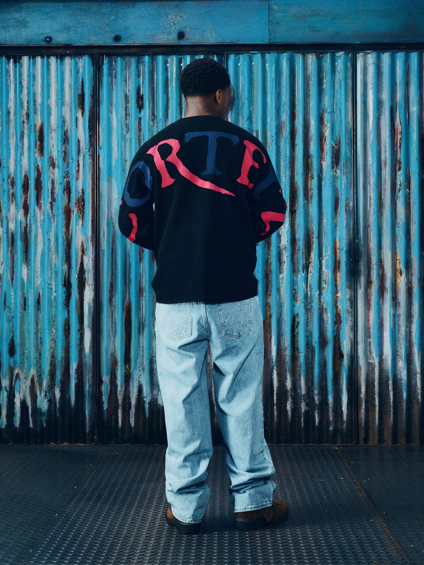 HERALD WAFFLE THERMAL [BLACK]