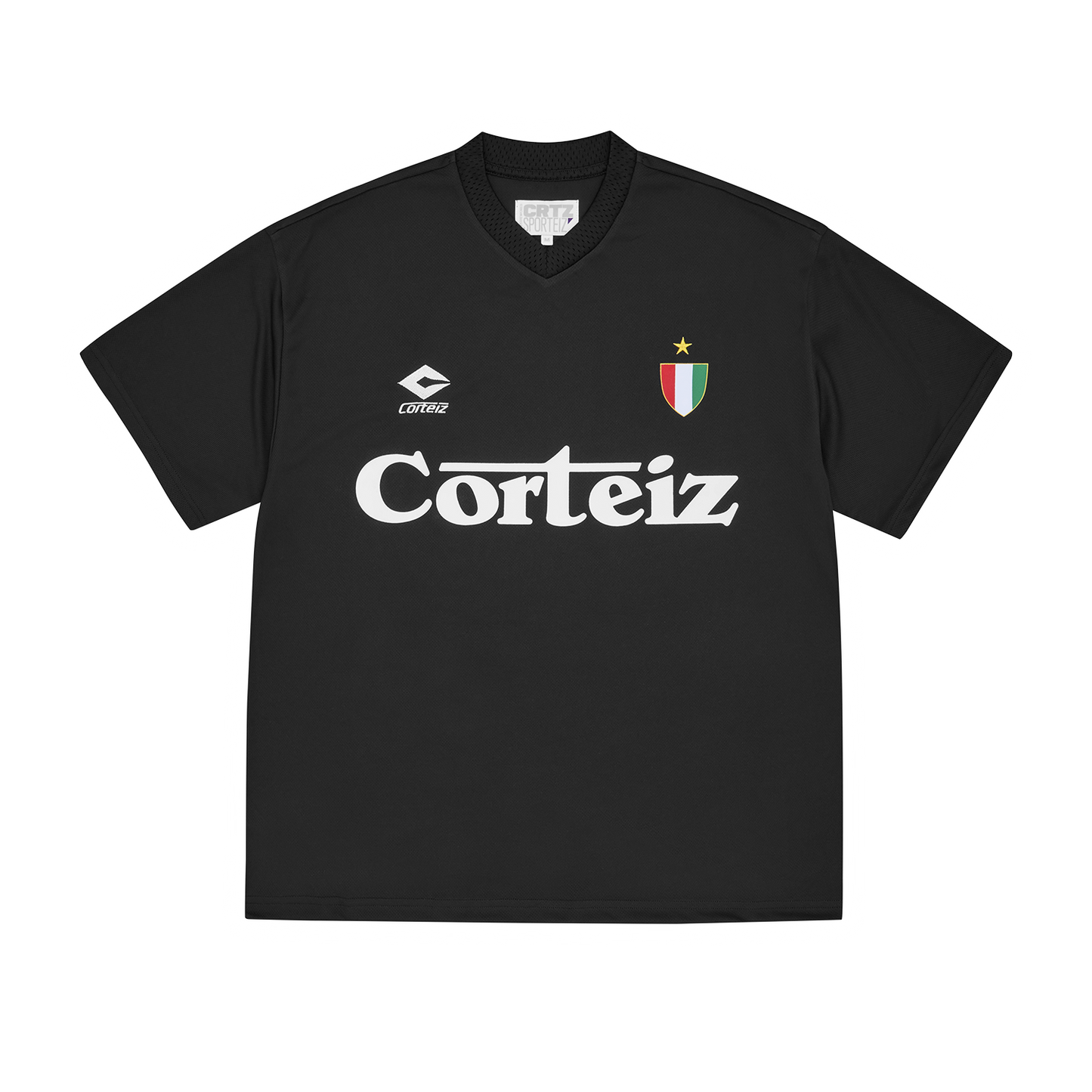 GHINI FOOTBALL JERSEY [BLACK]