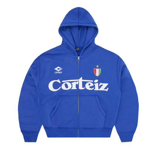 GHINI ZIP HOODIE [ROYAL BLUE]