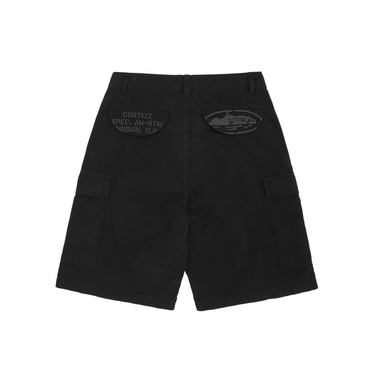 GUERILLAZ CARGO SHORT [BLACK]