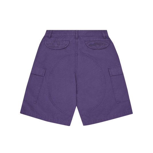 GUERILLAZ CARGO SHORT [PURPLE]