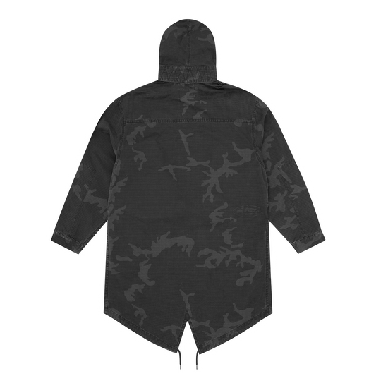 GUERILLAZ FISHTAIL PARKA [BLACK CAMO]