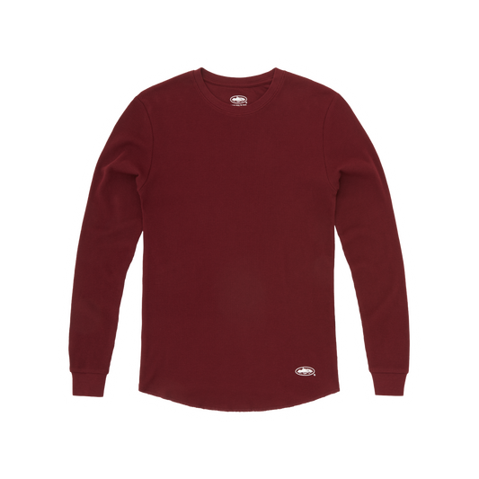 GUERILLAZ THERMAL LS TEE [BURGUNDY]