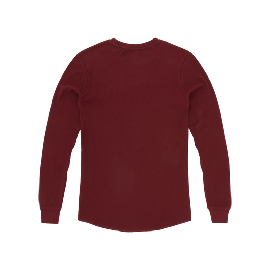 GUERILLAZ THERMAL LS TEE [BURGUNDY]