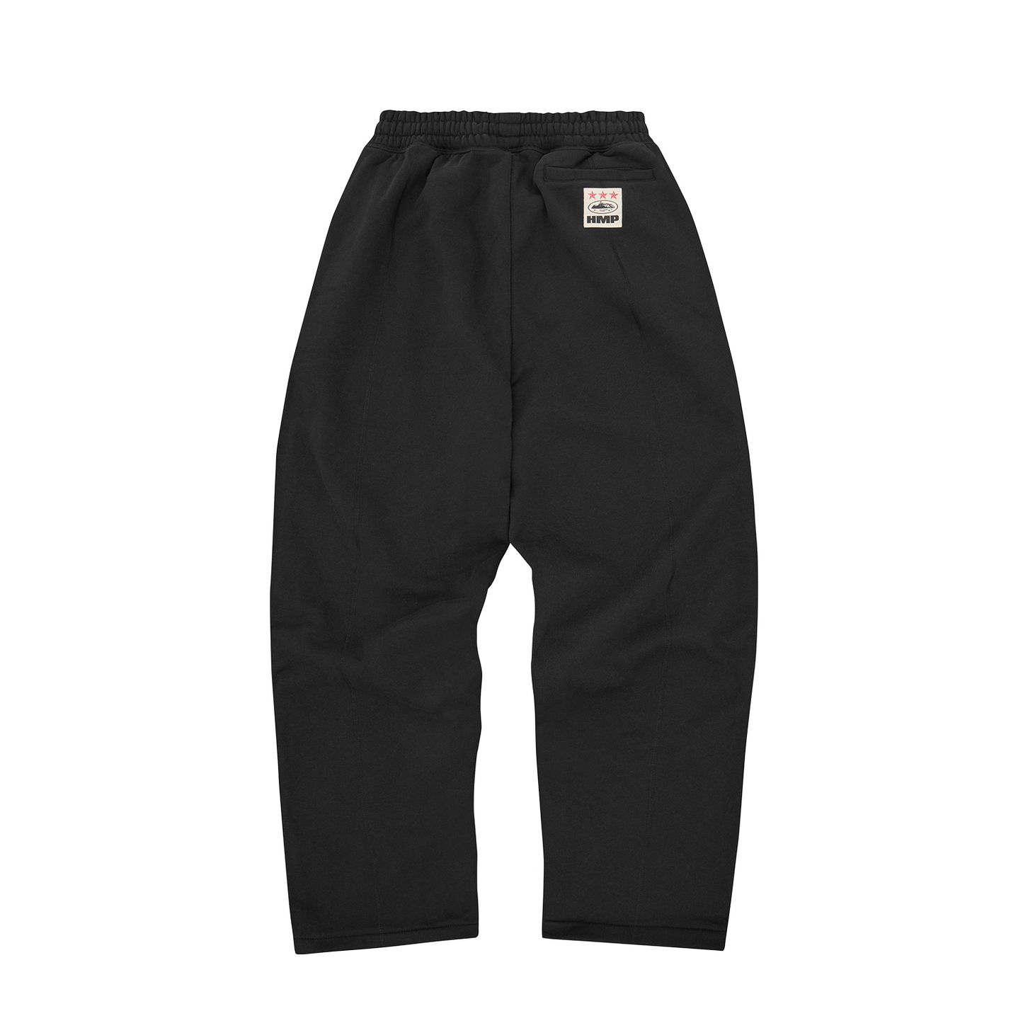 HMP OPEN HEM SWEATPANT [BLACK]