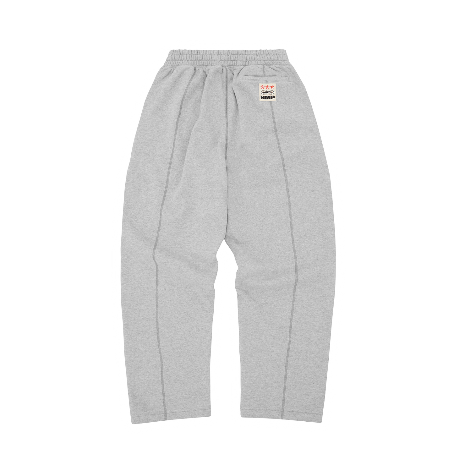 HMP OPEN HEM SWEATPANT [HEATHER GREY]