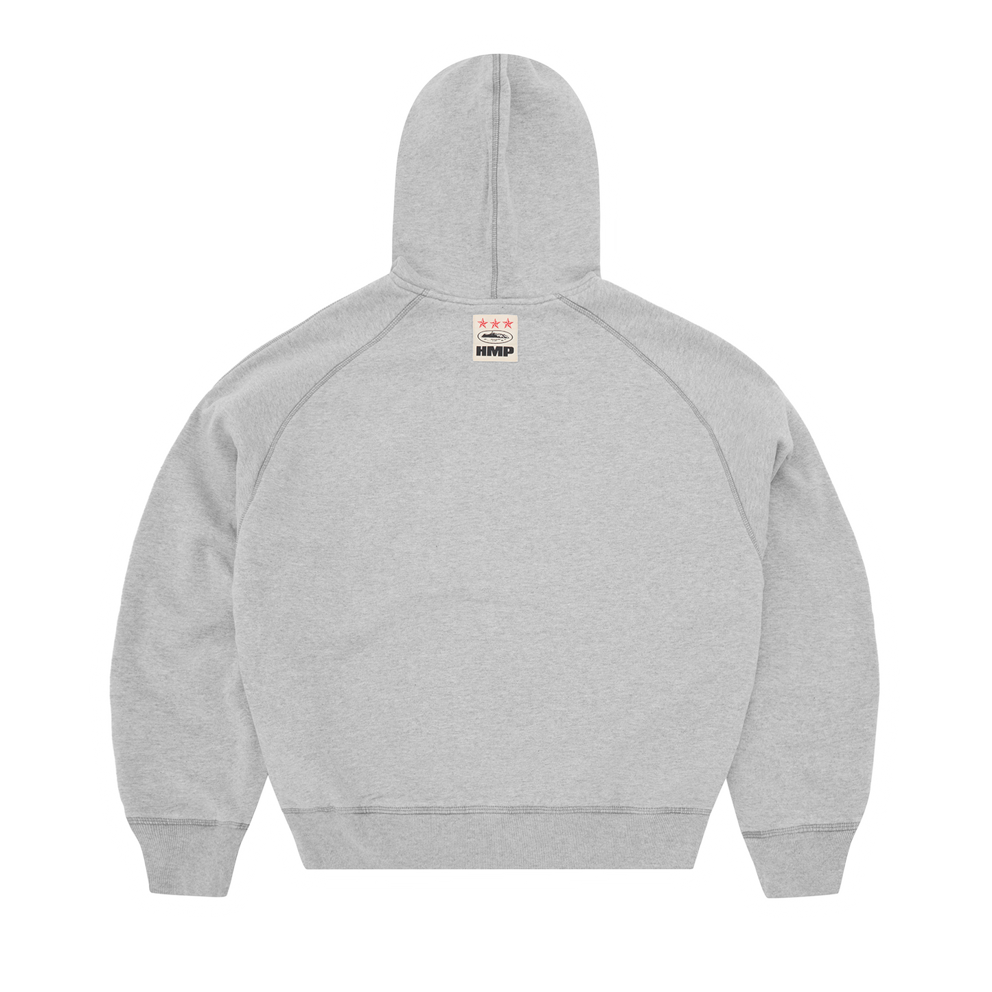 HMP THERMAL ZIP HOODIE [HEATHER GREY]