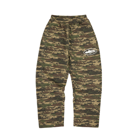 ISLAND PUFF PRINT OPEN HEM SWEATPANT [DIGI CAMO]