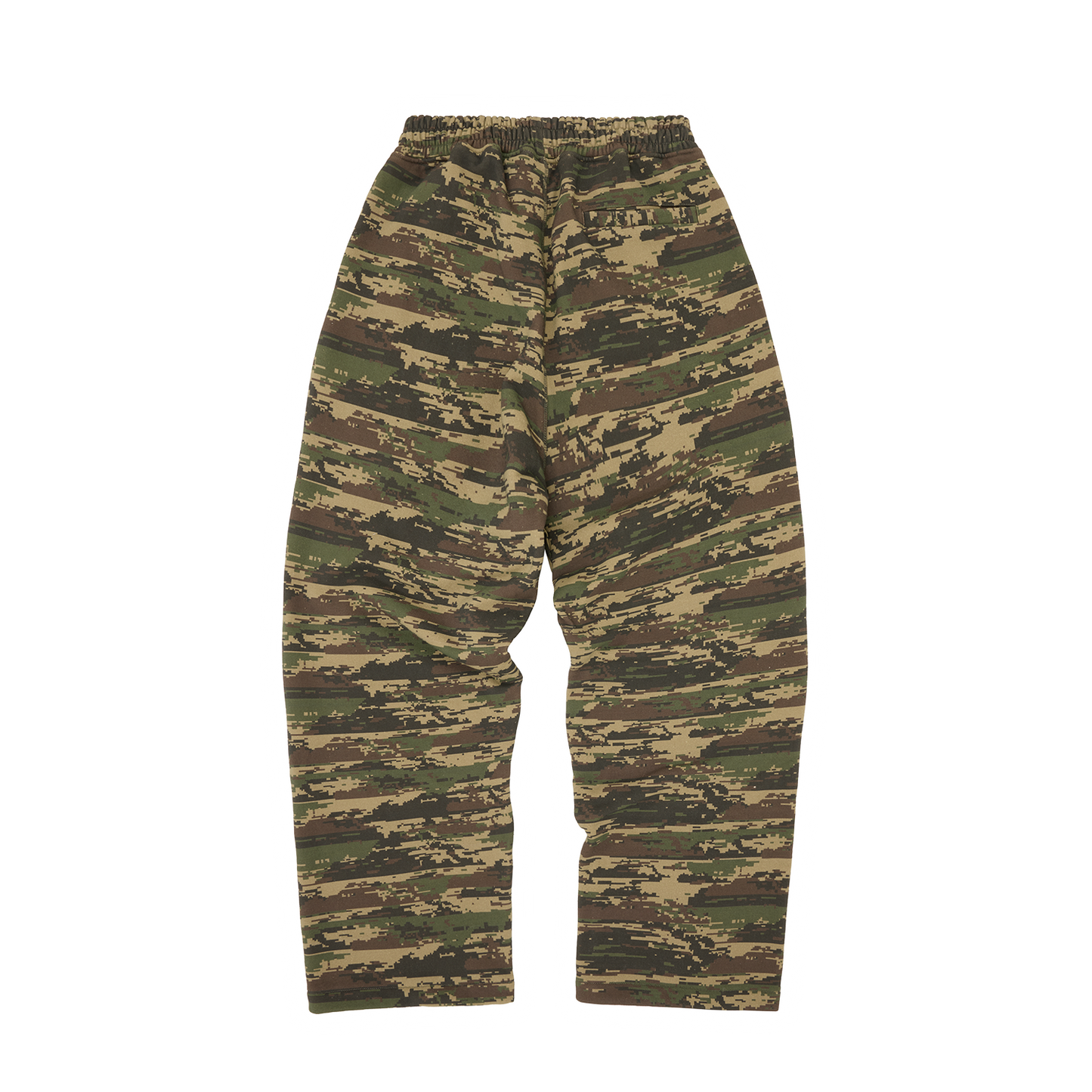 ISLAND PUFF PRINT OPEN HEM SWEATPANT [DIGI CAMO]