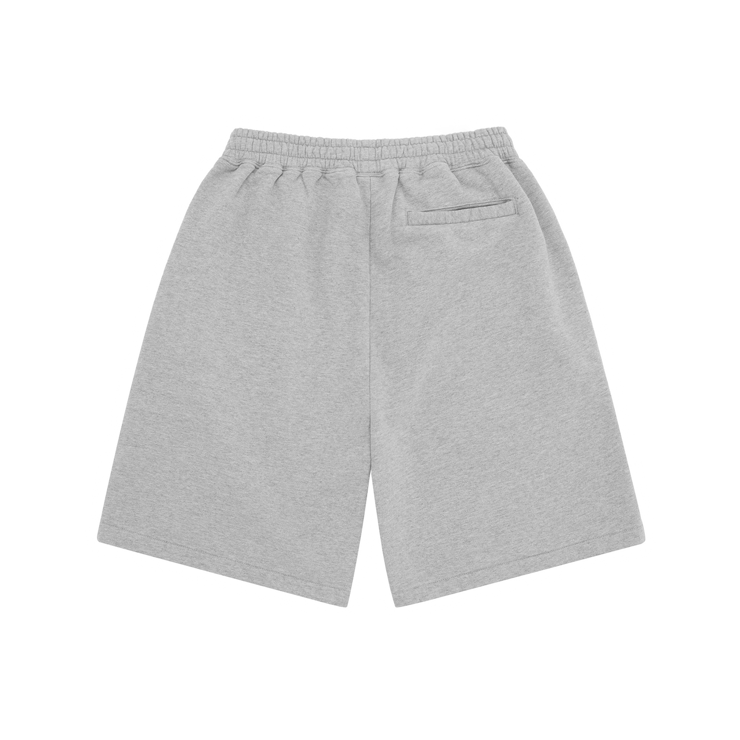 ISLAND PUFF PRINT SWEATSHORT [HEATHER GREY]