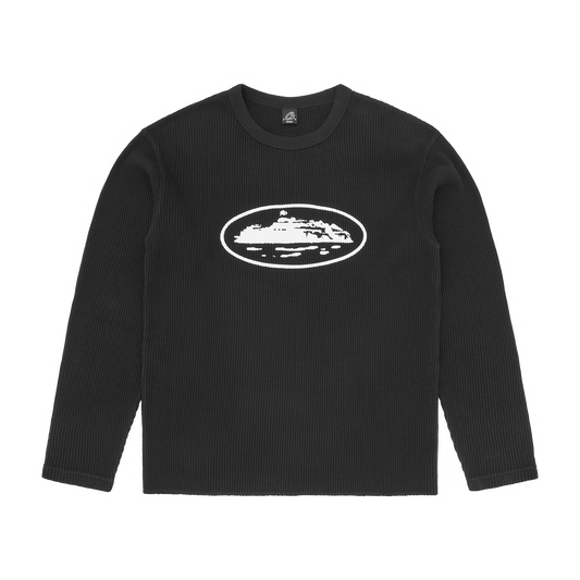 ISLAND WAFFLE THERMAL [BLACK]