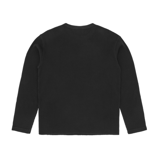 ISLAND WAFFLE THERMAL [BLACK]