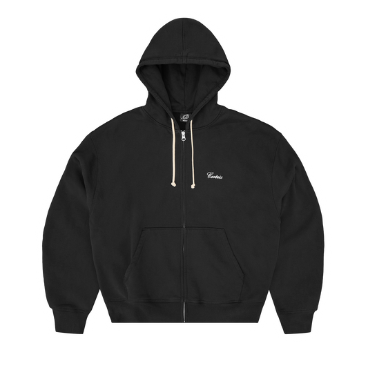 GABRIEL MOSES ZIP HOODIE [BLACK]