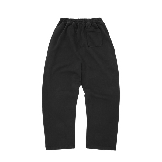 GIAPPONESE OPEN HEM SWEATPANT [BLACK]