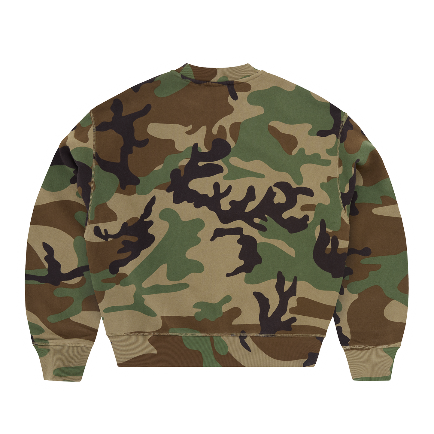 MINI ISLAND CREWNECK [WOODLAND CAMO]