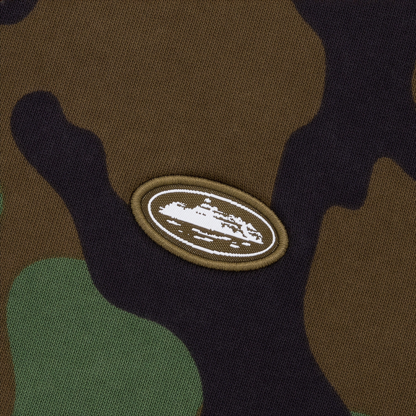 MINI ISLAND CREWNECK [WOODLAND CAMO]