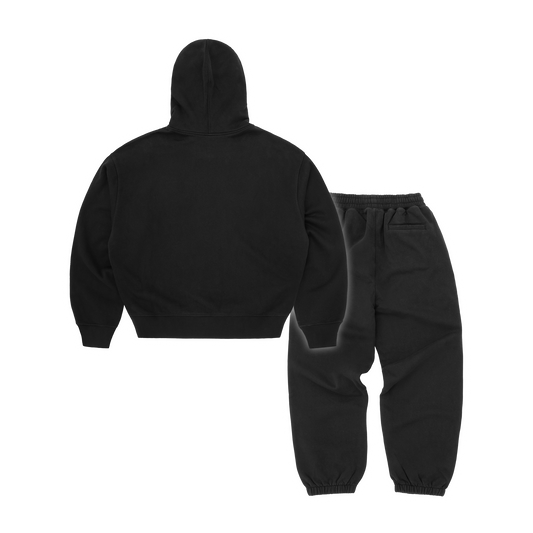MINI ISLAND HOODIE TRACKSUIT [BLACK]