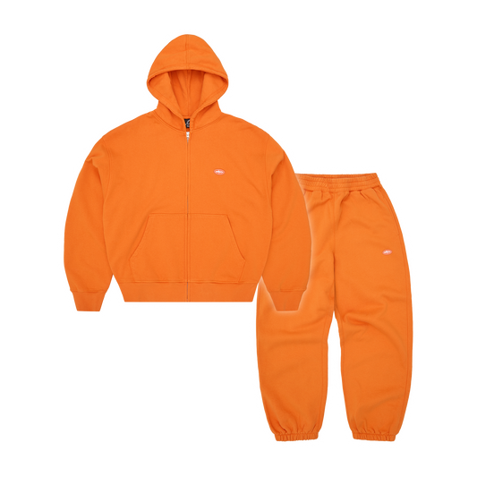 MINI ISLAND HOODIE TRACKSUIT [ORANGE]