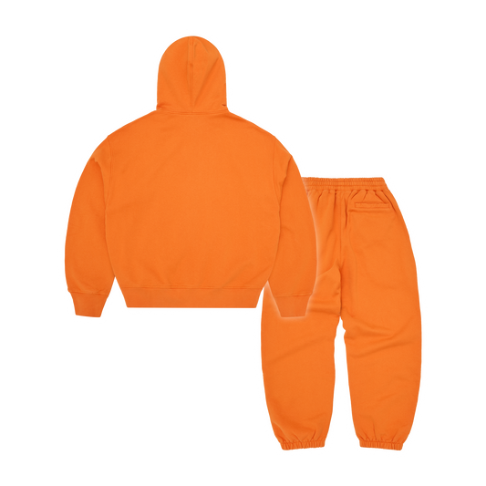 MINI ISLAND HOODIE TRACKSUIT [ORANGE]