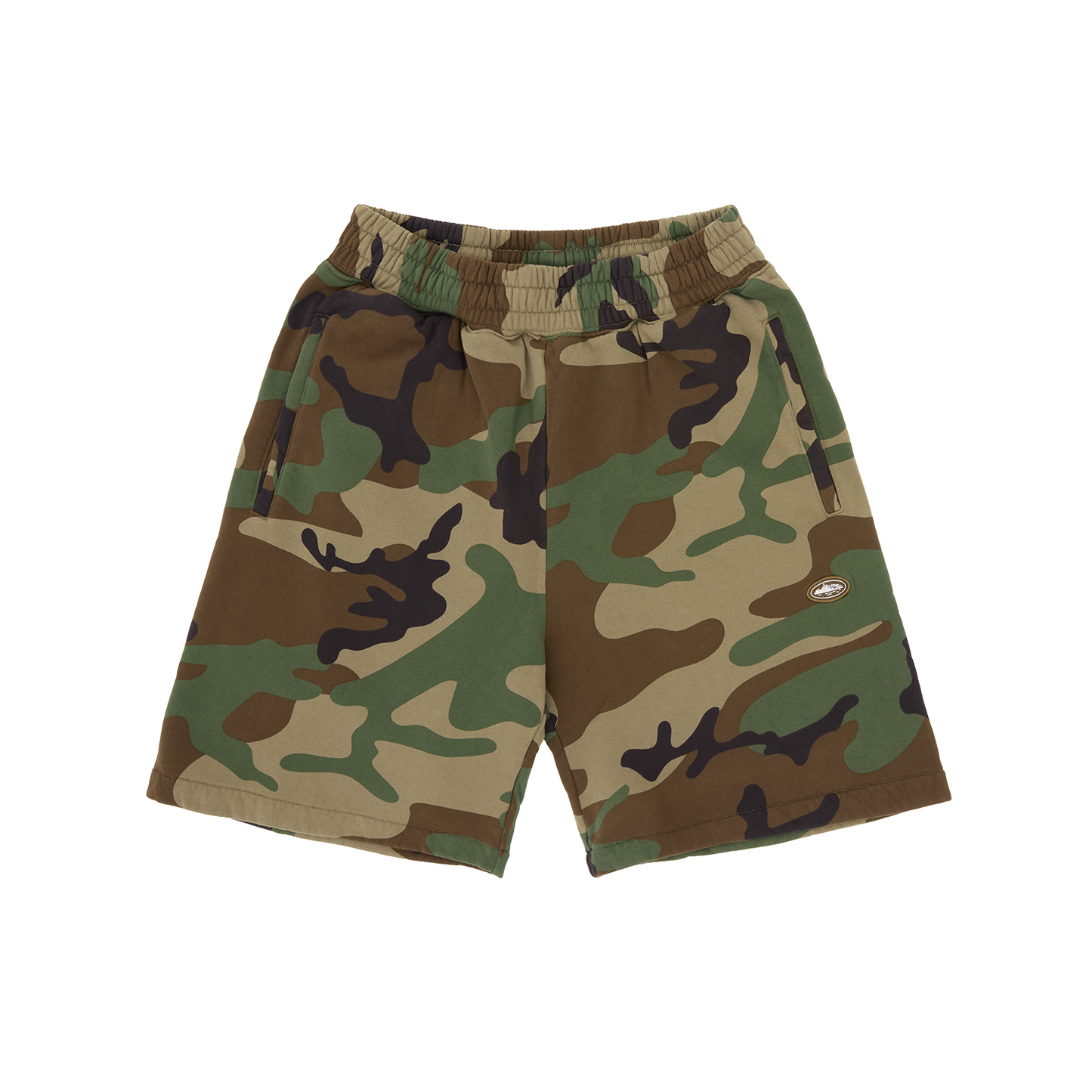 MINI ISLAND SWEATSHORT [WOODLAND CAMO]