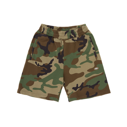 MINI ISLAND SWEATSHORT [WOODLAND CAMO]