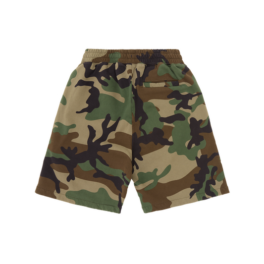 MINI ISLAND SWEATSHORT [WOODLAND CAMO]