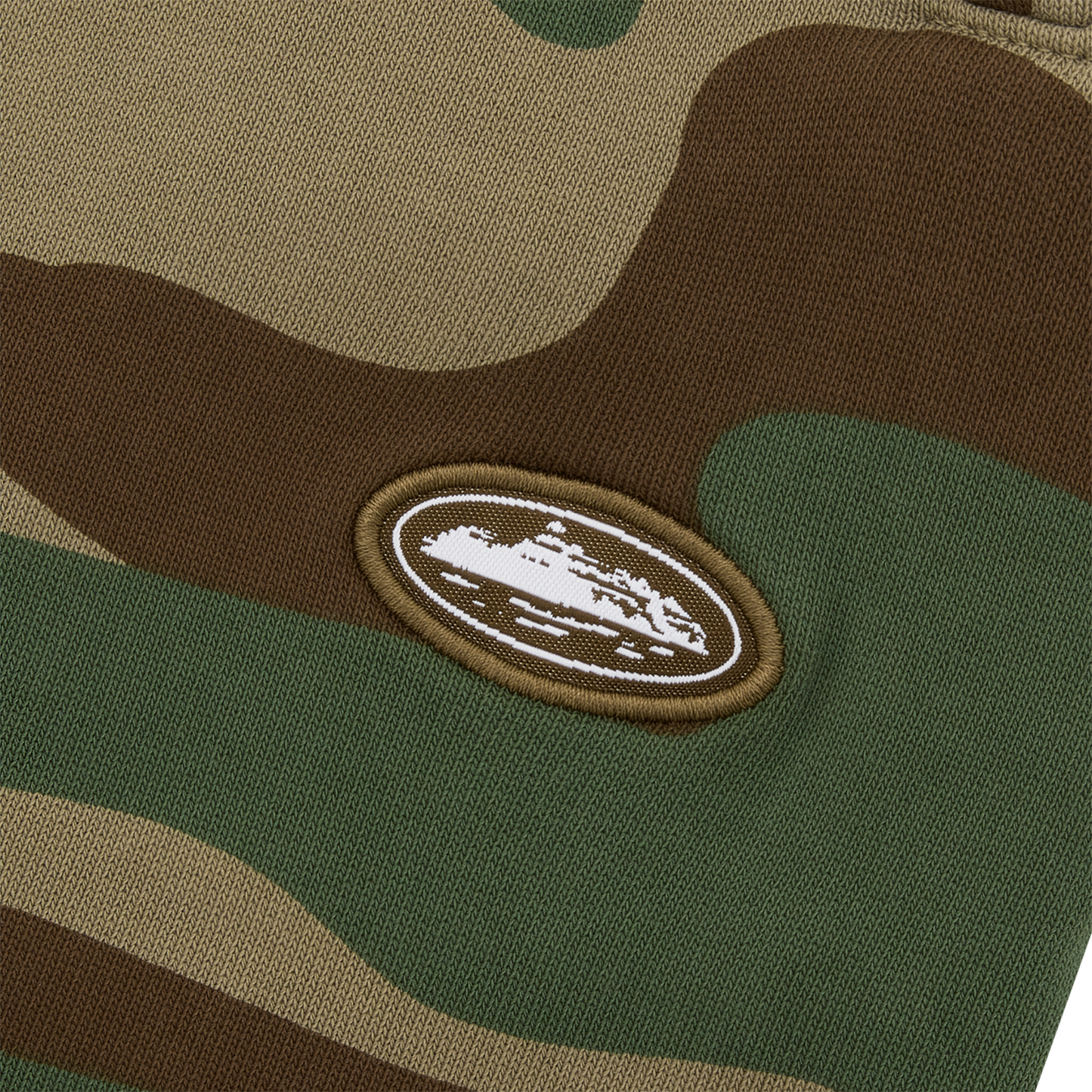 MINI ISLAND SWEATSHORT [WOODLAND CAMO]