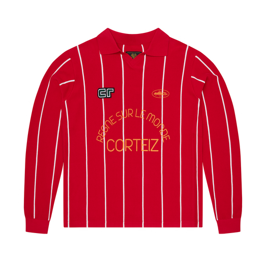 MONDE KNIT LS JERSEY [RED]